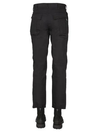 Arkair Pants With Logo Button In Black