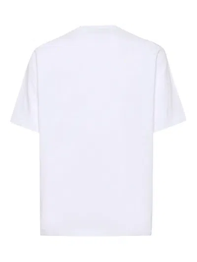 Dsquared2 Loose Fit Tee Icon Nuova Generazione In Jersey Di Cotone T-shirt In White