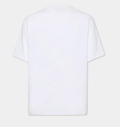Dsquared2 Loose Fit Tee Icon Nuova Generazione In Jersey Di Cotone T-shirt In White