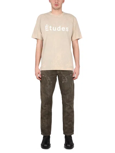 Etudes Studio Cotton Pants In Green