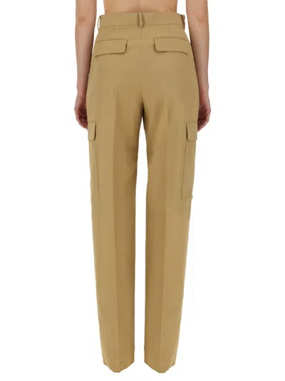Sportmax Trousers Jacopo With Pockets And Loops In Brown