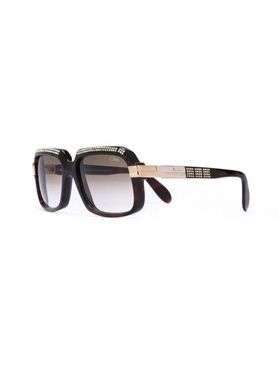 Shop Cazal '607 Crystals Limited Edition' Sunglasses