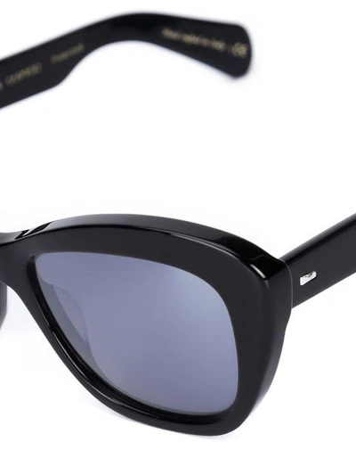 Shop Oliver Peoples 'emmy' Sunglasses - Black