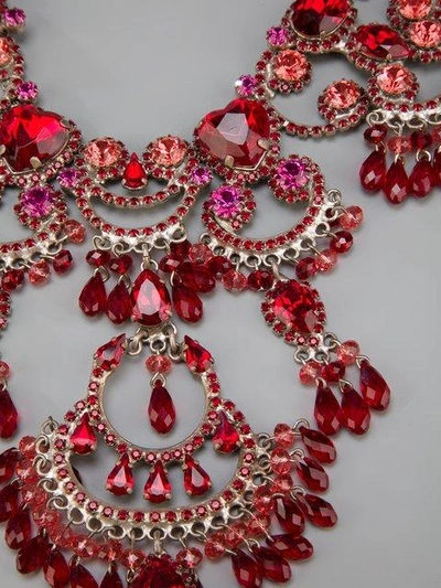 Shop Rodrigo Otazu Couture Necklace In Metallic