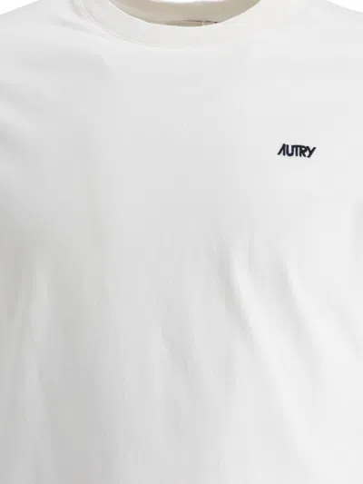 Autry Embroidered Logo T Shirt In Animal Print