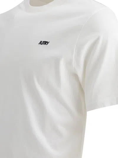 Autry Embroidered Logo T Shirt In Animal Print