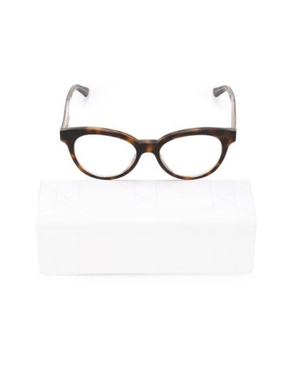 Shop Dior Oval Glasses