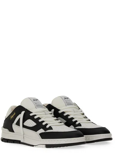 Axel Arigato Area Lo Suede And Leather Sneakers In Multi