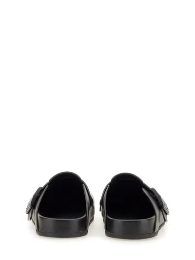 Balenciaga Sunday Slides In Black