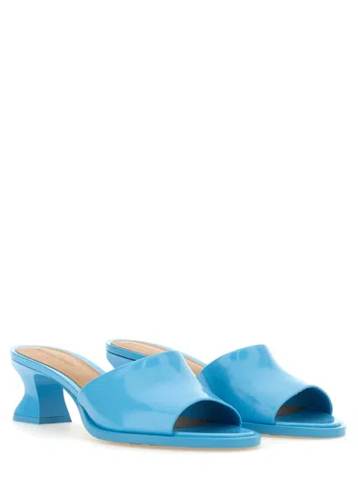 Bottega Veneta Mule Cha-cha In Blue
