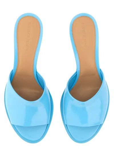 Bottega Veneta Mule Cha-cha In Blue