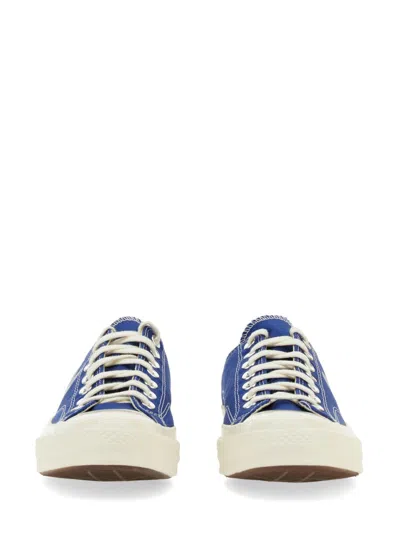 Comme Des Garçons Play Chuck Taylor Logo Low-top Canvas Sneakers In Multi