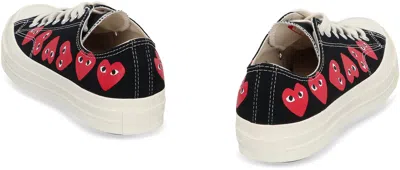 Comme Des Garçons Play X Converse Chuck 70 Heart-print Sneakers In Multi