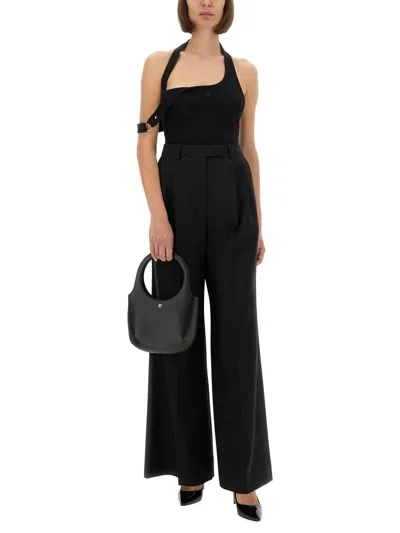 Courrèges Tank Top With Asymmetrical Buckle In Multi