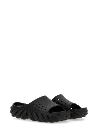 Crocs Slide Sandal Echo In Black