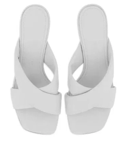 Ferragamo 55mm Crossover-strap Detail Mules In Multicolor