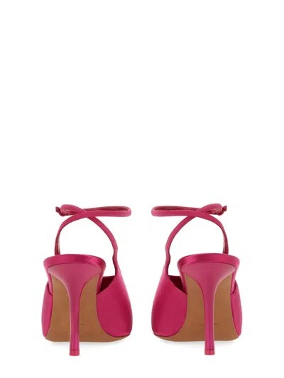 Givenchy "show" Slingback Ankle Strap Pumps In Multi