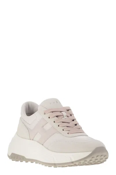 Hogan H669 Leather Low-top Sneakers In Multi