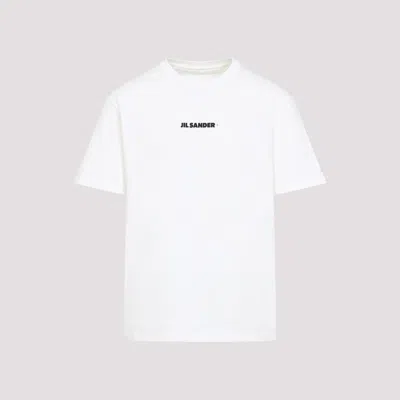 Jil Sander Cotton Crew-neck T-shirt In White