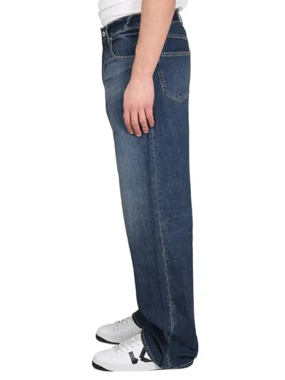 Kenzo Relaxed Fit Jeans In Blue