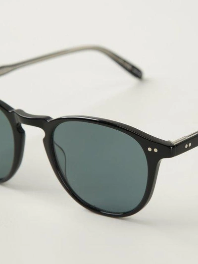 Shop Garrett Leight 'hampton' Sunglasses - Black
