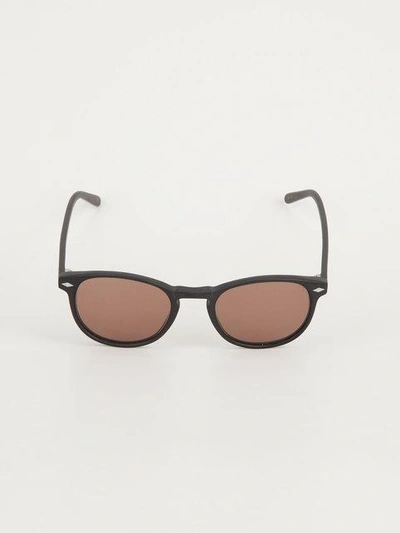 Shop Lesca Circle Frame Sunglasses