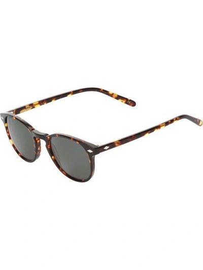 Shop Lesca Tortoise Shell Sunglasses