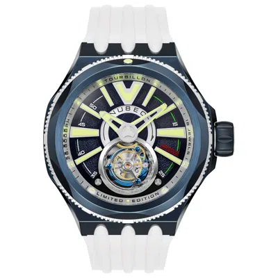 Nubeo Messenger Men's Watch In White