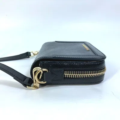 Pre-owned Burberry Black Leather Pochette Shoulder Bag ()