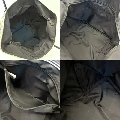 Pre-owned Burberry Blue Label Beige Nylon Tote Bag () In Sand