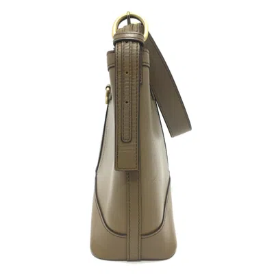 Pre-owned Burberry Brown Leather Shoulder Bag Tote Bag ()