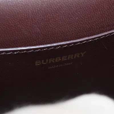 Pre-owned Burberry Brown Shoulder Bag ()