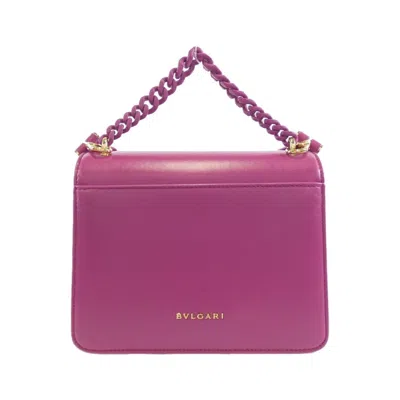 Pre-owned Bvlgari Gold Leather Shoulder Bag ()