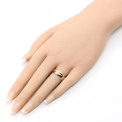 Pre-owned Cartier Gold Silver Yellow Gold (18k) Pink Gold (18k) White Gold (18k) Band Ring () In Multi
