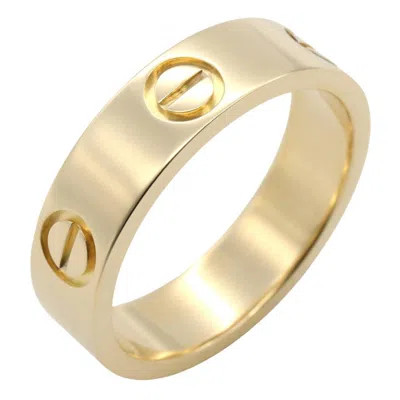 Pre-owned Cartier Gold Yellow Gold (18k) Band Ring ()