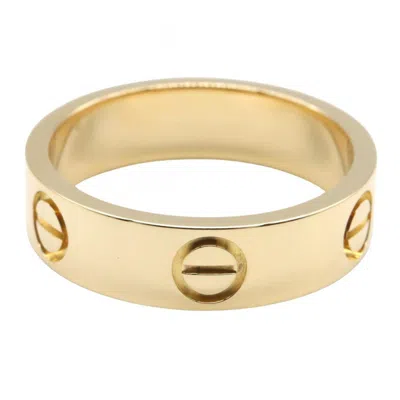 Pre-owned Cartier Gold Yellow Gold (18k) Band Ring ()