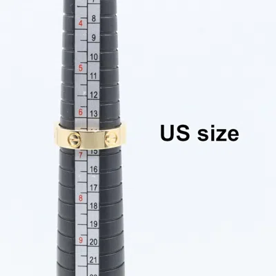 Pre-owned Cartier Gold Yellow Gold (18k) Band Ring ()