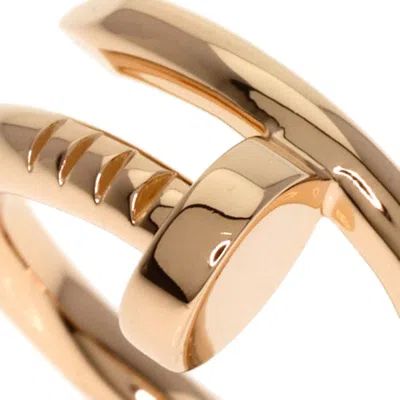 Pre-owned Cartier Juste Un Clou Pink Band Ring ()