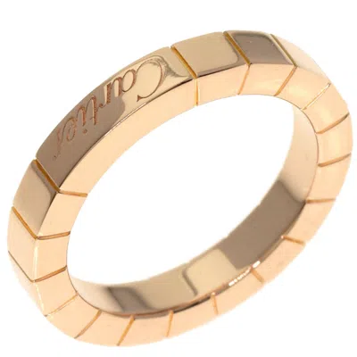 Pre-owned Cartier Lanieres Pink Band Ring ()