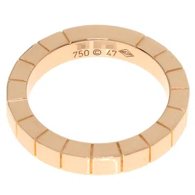 Pre-owned Cartier Lanieres Pink Band Ring ()