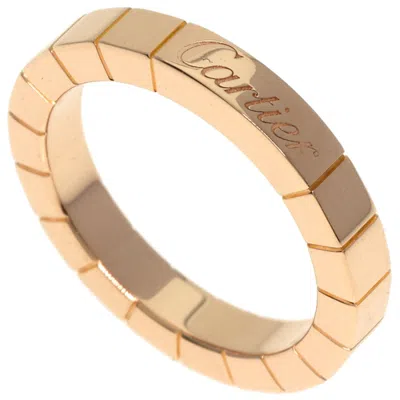 Pre-owned Cartier Lanieres Pink Band Ring ()