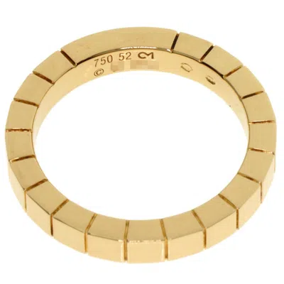 Pre-owned Cartier Lanieres Yellow Band Ring ()