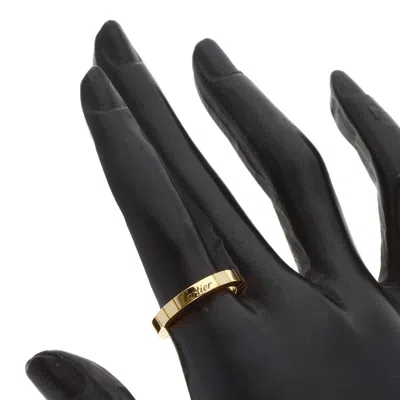 Pre-owned Cartier Lanieres Yellow Band Ring ()