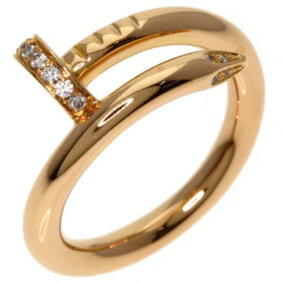 Pre-owned Cartier Pink Gold Pink Gold (18k) Band Ring ()