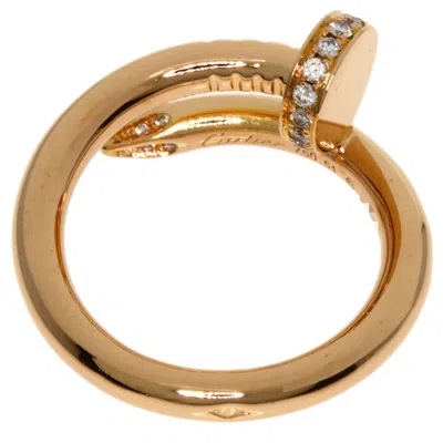 Pre-owned Cartier Pink Gold Pink Gold (18k) Band Ring ()