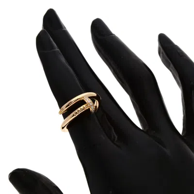 Pre-owned Cartier Pink Gold Pink Gold (18k) Band Ring ()