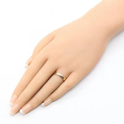 Pre-owned Cartier Pink White Yellow Yellow Gold (18k) Pink Gold (18k) White Gold (18k) Band Ring () In Multi