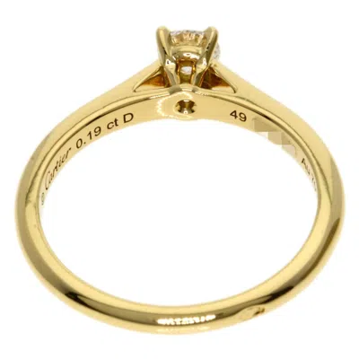 Pre-owned Cartier Yellow Band Ring ()