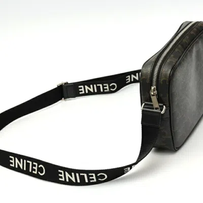 Pre-owned Celine Black Canvas Messenger Bag ()