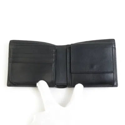 Pre-owned Celine Black Coated Canvas Wallet (bi-fold) ()